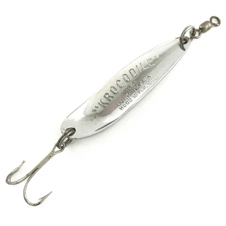 Luhr Jensen Krocodile Die #4 Ondulante, Nickel/Verde, 14g, Lancio, #6490