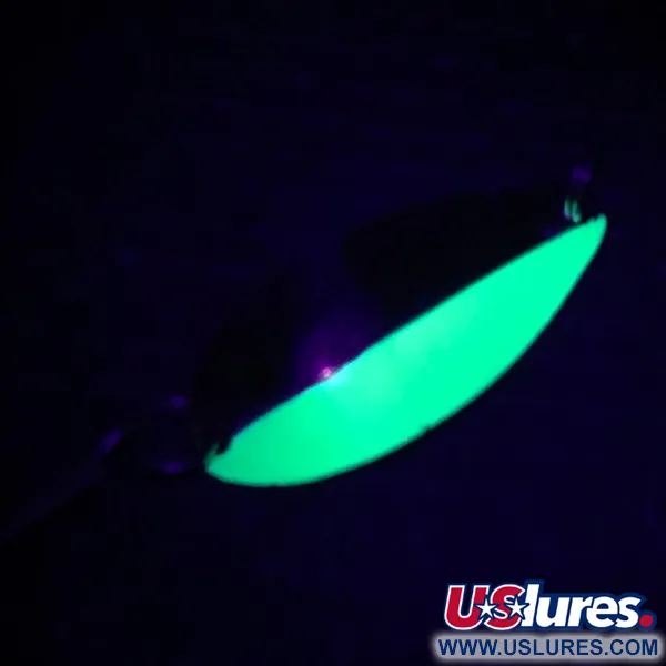 Ondulante Little Cleo UV, Nickel / Verde, 1.8g, UV Glow, #6499