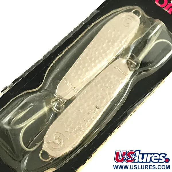 Cotton Cordell CC Spoon Jig Lure, Argento, 21g, Martellato, #6503