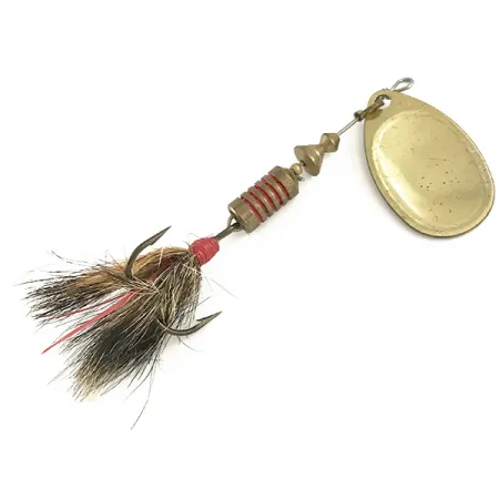 Mepps Aglia 3 Cucchiaino, Oro, 7,3g, Coda di scoiattolo, #6510