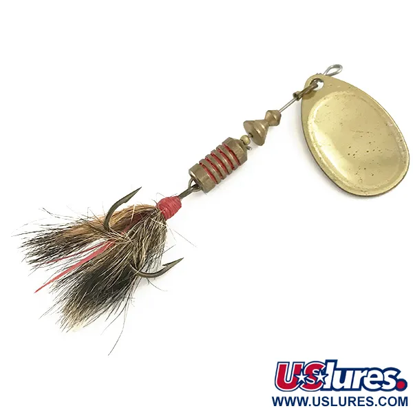 Mepps Aglia 3 Cucchiaino, Oro, 7,3g, Coda di scoiattolo, #6510