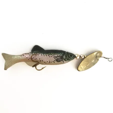 Renosky Sonic Swing Minnow Cucchiaino, Ottone/Trota Iridea, 6g, #6515
