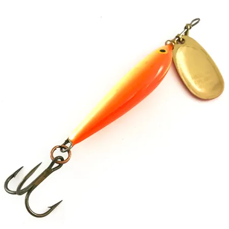 Blue Fox Vibrax Minnow Spin 2 Cucchiaino, Orange/Gold, 7g, Italia, #6517