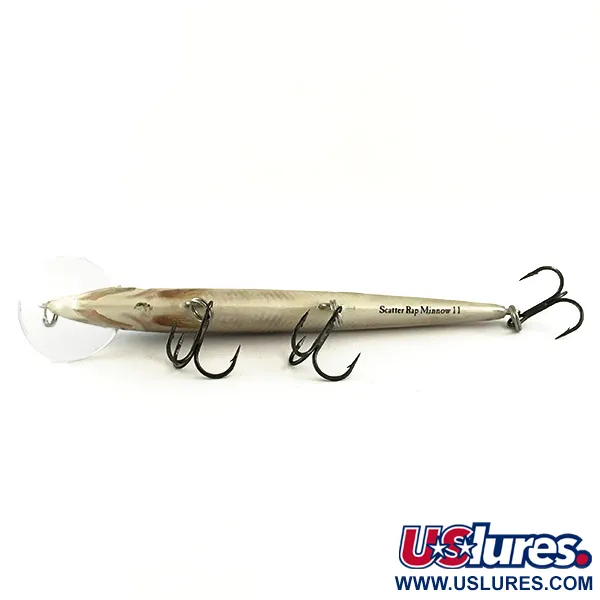 Rapala Scatter Rap Minnow Minnow, Custom HD Live Smelt, 6g, #6519