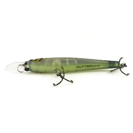 Berkley Cutter 90+SP Jerkbait, Giallo-Verde, 11g, Suspending, #6522