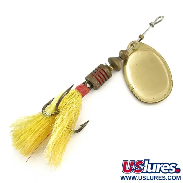 Mepps Aglia 2 dressed Cucchiaino, Trota fario, 4.5g, Pala oro, #6529