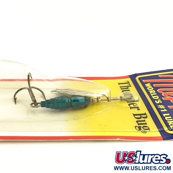 Mepps Thunder Bug Rotante, Oro / Blu, 4g, Ali Nervate, #6535