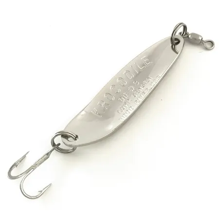 Luhr Jensen Krocodile Die #3 Ondulante, Nichel/Gold-Holo, 10g, #6543