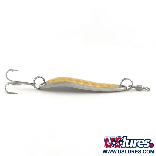 Luhr Jensen Krocodile Die #3 Ondulante, Nichel/Gold-Holo, 10g, #6543