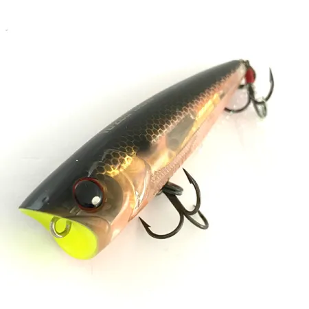Yo-ZURI 3DB Popper, Oro/Nero, 10g, Prisma 3D, #6570