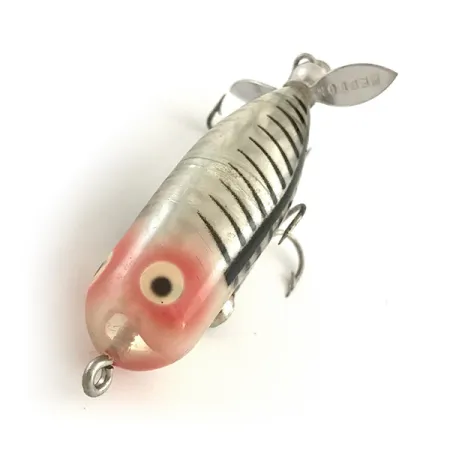 Heddon Tiny Torpedo Esca Topwater, Red Head, 7g, Elica, #6572