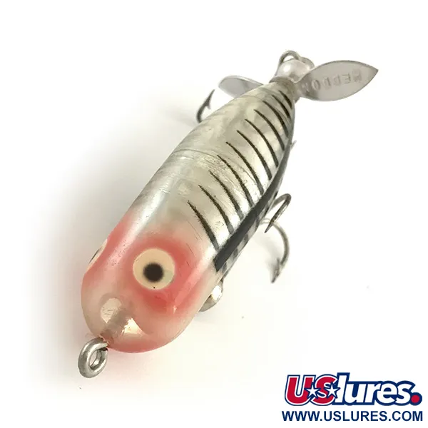 Heddon Tiny Torpedo Esca Topwater, Red Head, 7g, Elica, #6572