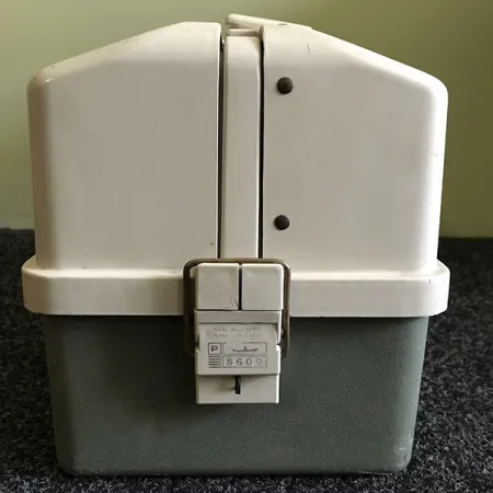 Cassetta Plano 8600 Vintage, Bianco/Grigio, 6 Ripiani, #6574