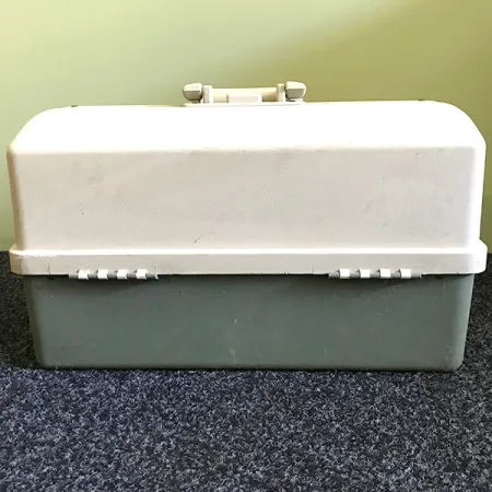 Cassetta Plano 8600 Vintage, Bianco/Grigio, 6 Ripiani, #6574