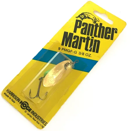 Panther Martin 9 Cucchiaino, Oro, 10.6g, Pala In-Line, #9 PMGF-G