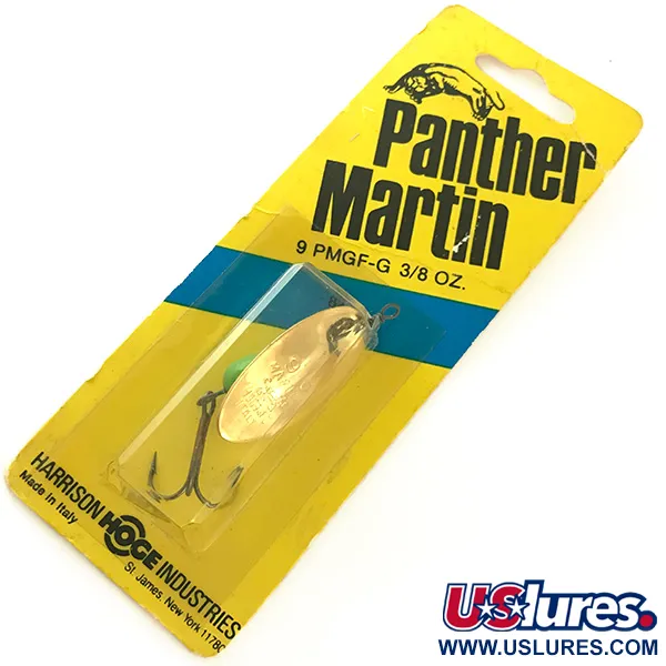 Panther Martin 9 Cucchiaino, Oro, 10.6g, Pala In-Line, #9 PMGF-G