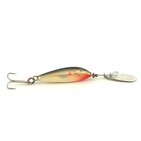Blue Fox Vibrax Minnow Spin 1 Cucchiaino, Argento, 4g, Mis. 1, #6577