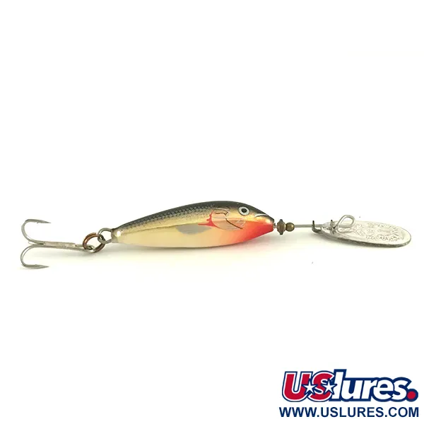 Blue Fox Vibrax Minnow Spin 1 Cucchiaino, Argento, 4g, Mis. 1, #6577