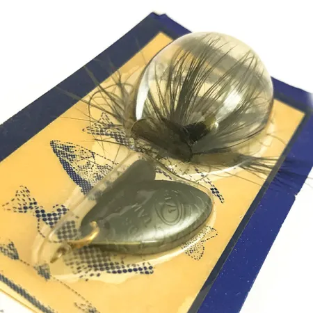 Worden’s Original Rooster Tail Cucchiaino, Nero, 1.77g, Foglia Salice, #6578