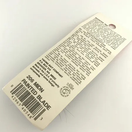 Worden’s Original Rooster Tail Cucchiaino, Nero, 1.77g, Foglia Salice, #6578