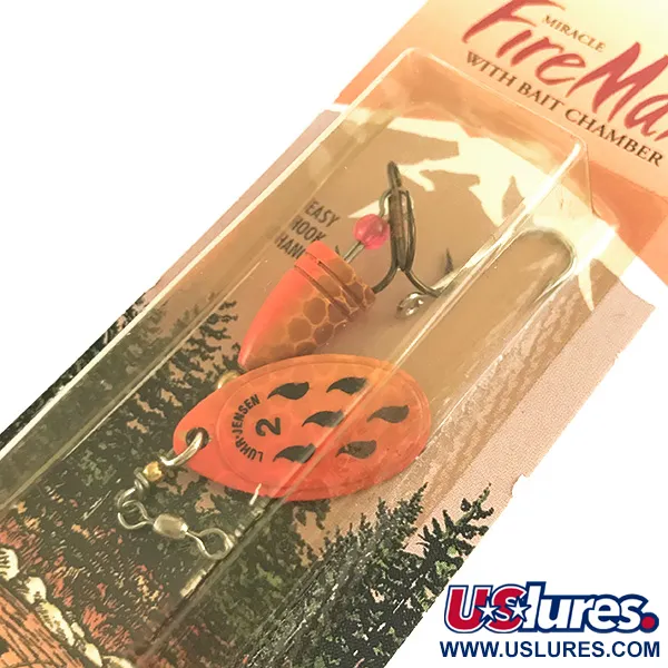 Luhr Jensen Fire Max Miracle 2 UV Cucchiaino, 7g, Esca, #6580