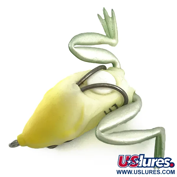 LunkerHunt Lunker Frog Anti-alga, Green / Yellow, 7g, #6591