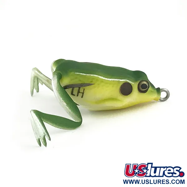LunkerHunt Lunker Frog Anti-alga, Green / Yellow, 7g, #6591