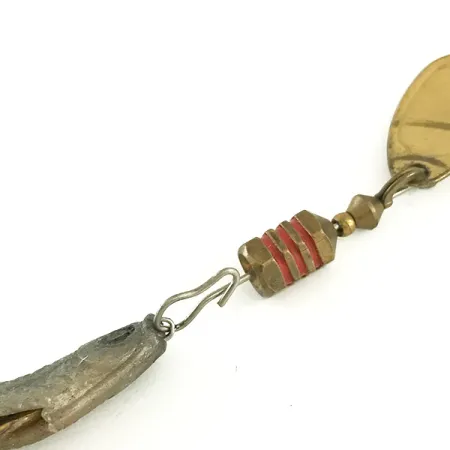 Mepps Comet Mino 1 Cucchiaino, Oro, 4.5g, Pesciolino in Gomma, #6605