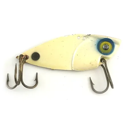 Cotton Cordell Gay Blade Blade Bait, Bianco/Rosso, 12.5g, Dual-Hole, #6609