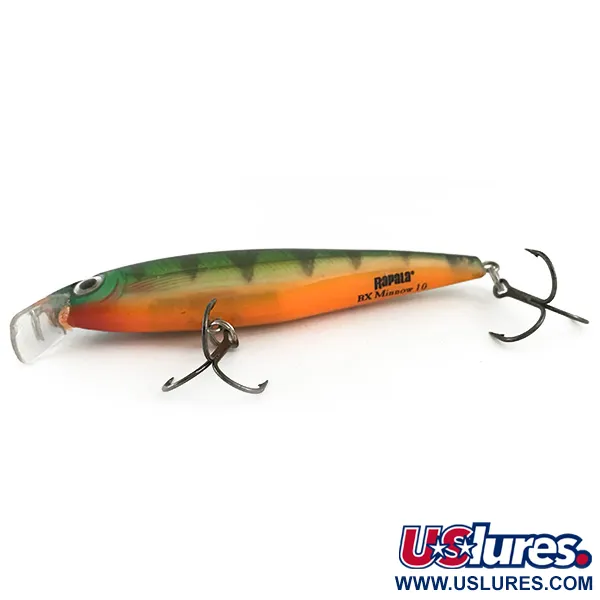 Rapala BX Minnow Minnow, Pesce Persico, 12g, Anima Balsa, #6621