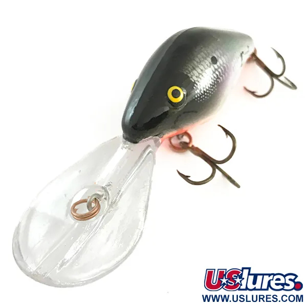 Mann's 30+ Depth Plus Crankbait, Rosso/Nero, 14g, #6636