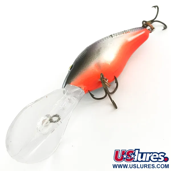 Mann's 30+ Depth Plus Crankbait, Rosso/Nero, 14g, #6636