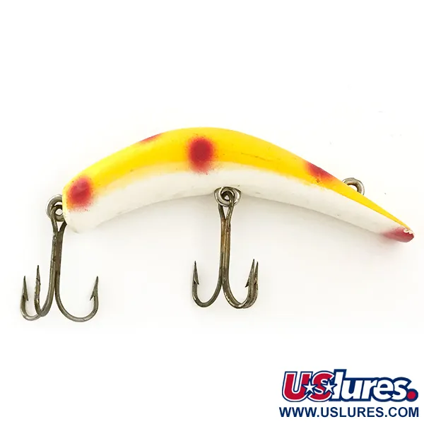 Lazy Ike Lazy Ike 2 Esca, Giallo/Rosso/Bianco, 6g, Forma Banana, #6654