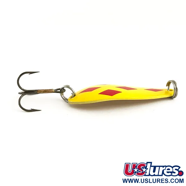 Blue Fox Strobe Tear Drop Ondulante, Five of Diamonds, 11g, Oro, #6661