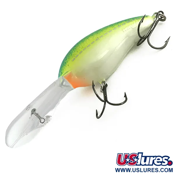 Norman DD 22 Crankbait, Giallo/Bianco/Azzurro, 28g, Profondo, #6665