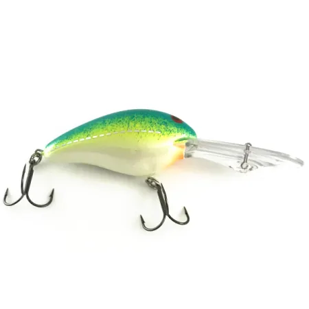 Norman DD 22 Crankbait, Giallo/Bianco/Azzurro, 28g, Profondo, #6665