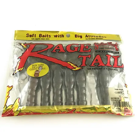 Strike King Rage Tail Rage Craw Esca Siliconica, Watermelon Meat, 9cm, #6673