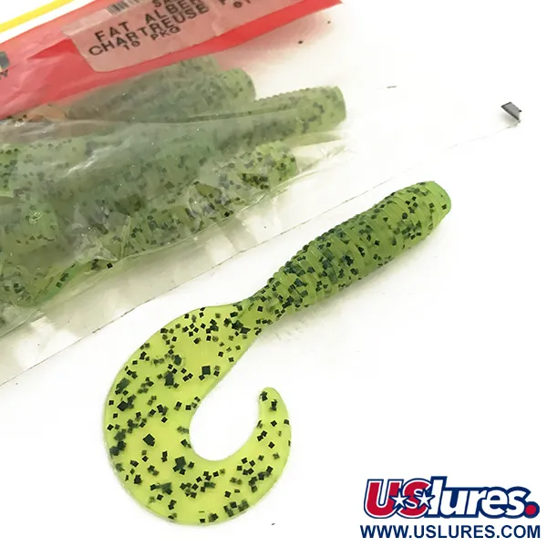 Zoom Fat Albert Grub Grub, Chartreuse Pepper, 8.25cm, Corpo anellato, #6678