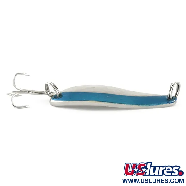 Acme Fiord Spoon Ondulante, Nichel / Blu, 7g, Lanci lunghi, #6701