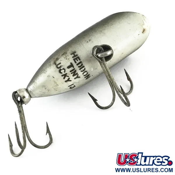 Popper Heddon Lucky 13, Dark Scale, 5.5g, Esca Vintage, #6708
