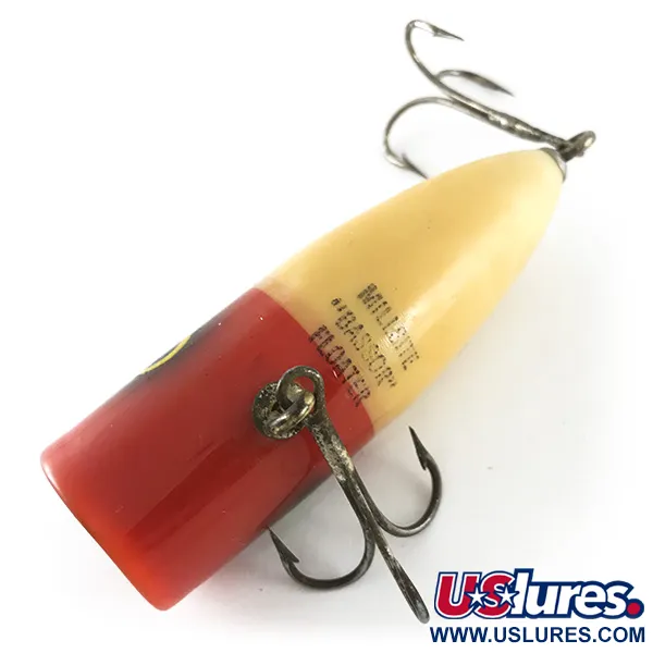 Millsite Bassor Popper Superficie, Rosso / Bianco, 12g, Topwater, #6709