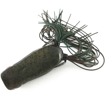 SPRO Dean Rojas Bronzeye Frog Popper, Nero, 14g, Corpo Cavo, #6710