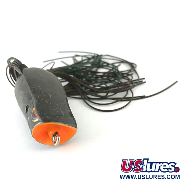 SPRO Dean Rojas Bronzeye Frog Popper, Nero, 14g, Corpo Cavo, #6710
