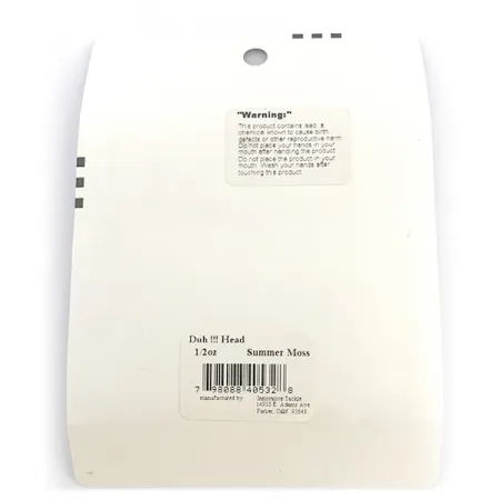 Duh!!! Head kit Testine Offset, Black / Green Metallic, 14g, #6721