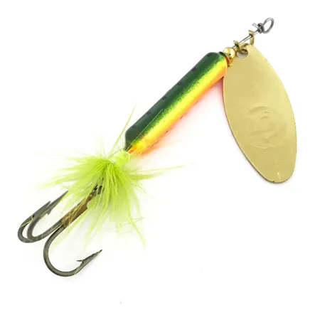 Worden’s Original Rooster Tail UV Rotante, Gold/Fire Tiger, 12g, #6876