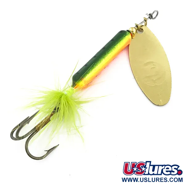Worden’s Original Rooster Tail UV Rotante, Gold/Fire Tiger, 12g, #6876
