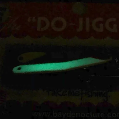 Bay de Noc Do-Jigger 1 Ondulante, White/Green Glow, 5g, Phospho, #6736