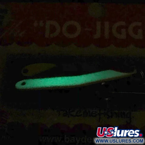 Bay de Noc Do-Jigger 1 Ondulante, White/Green Glow, 5g, Phospho, #6736