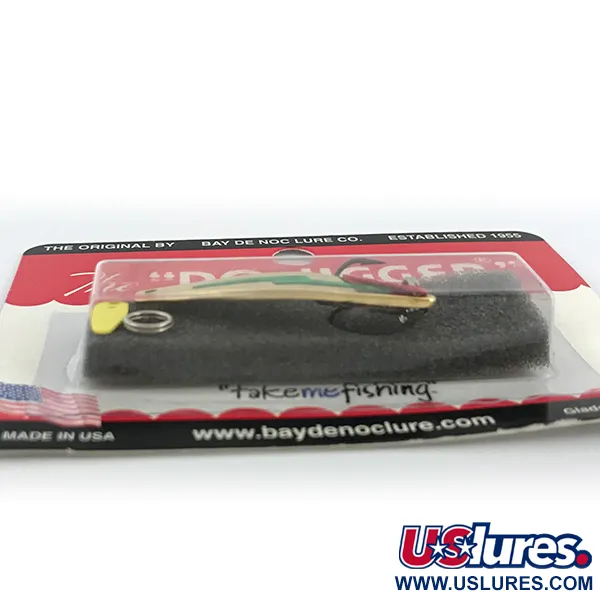 Bay de Noc Do-Jigger 1 Ondulante, Oro/Verde, 5g, placcato, #1DJGCH