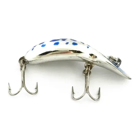 Heddon Tadpolly Clatter Tad Esca Superficie, Argento / Blu, 6g, #6740